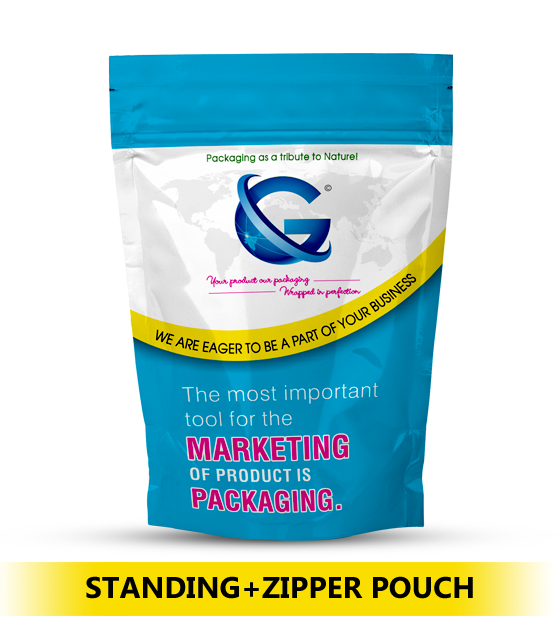 Standing + Zipper Pouch Standing + Zipper Pouch